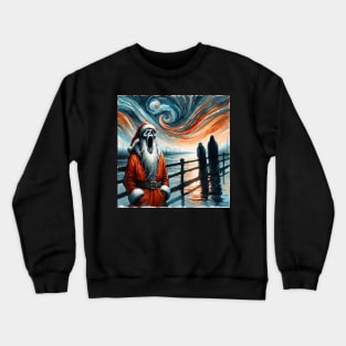 Santa's Silent Night Scream Crewneck Sweatshirt